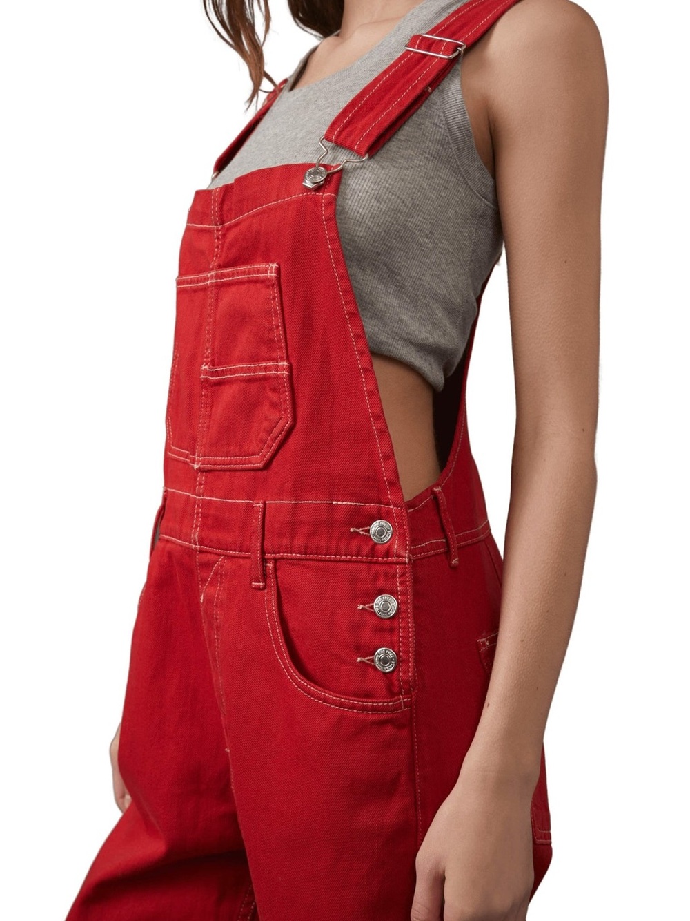 Heart Eyes Ziggy Denim Overalls // Free People
Women’s size Large - Picture 9 of 10